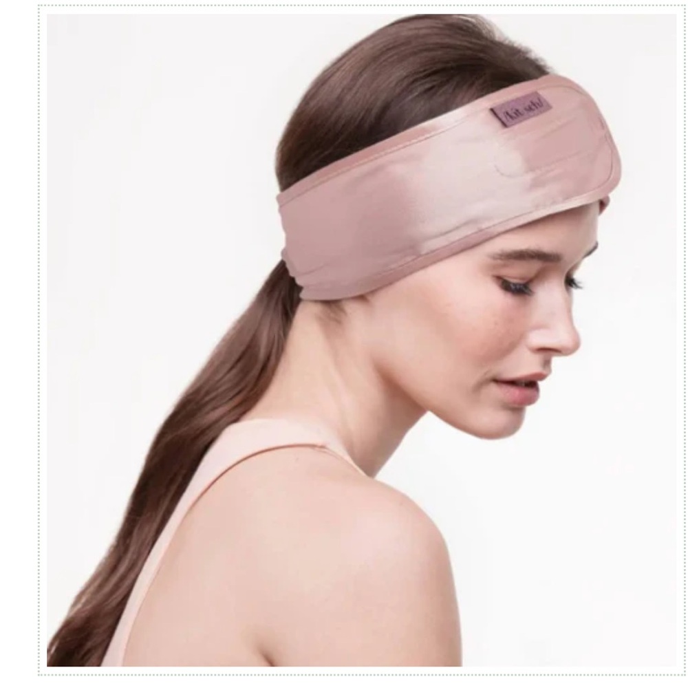Kitsch Silk Pink Headband